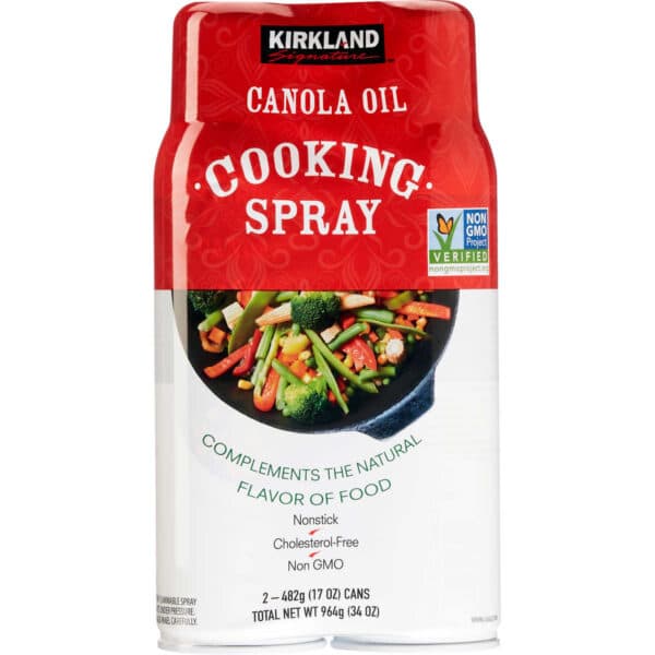 Kirkland Canola Oil Cooking Spray - 2 x 454gmKirkland Canola Oil Cooking Spray - 2 x 454gm