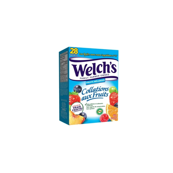 Welch's Gluten-Free Mixed Fruit Snacks Made with Natural Flavours