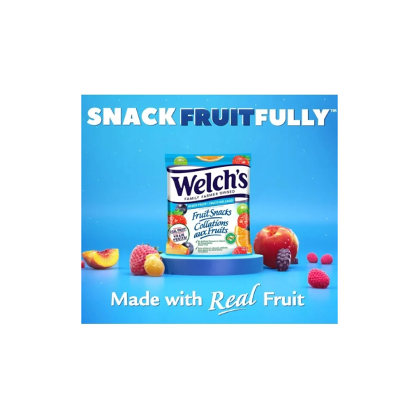 Welch's Gluten-Free Mixed Fruit Snacks Made with Natural Flavours - Image 2