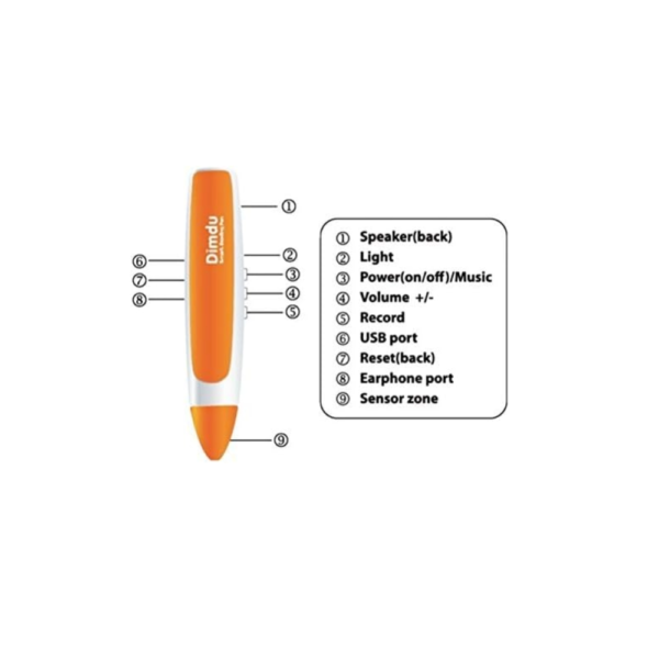 Dimdu Any Book Reader Pen, animate Any Object or Books, Certificate-[CE, RoHS] - Image 2