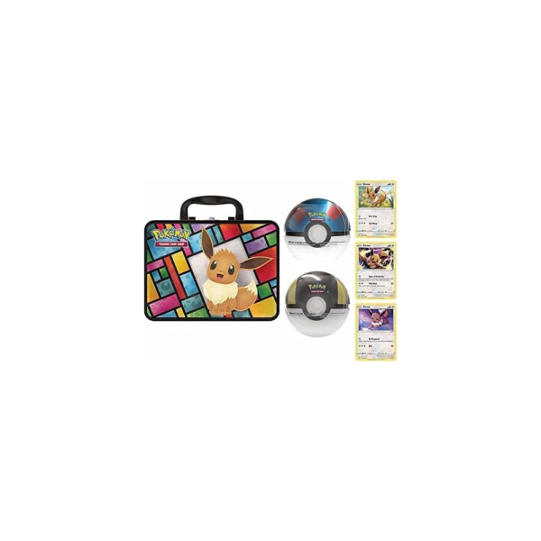 Pokemon 3pk Collector's Chest, Poke Balls and Promo Cards Combo - English Edition