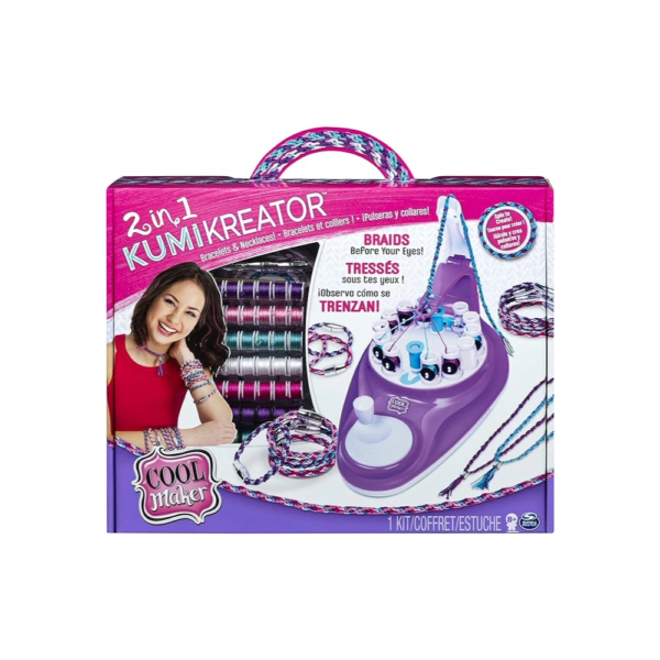 Cool Maker, 2-in-1 KumiKreator, Bracelet & Necklace