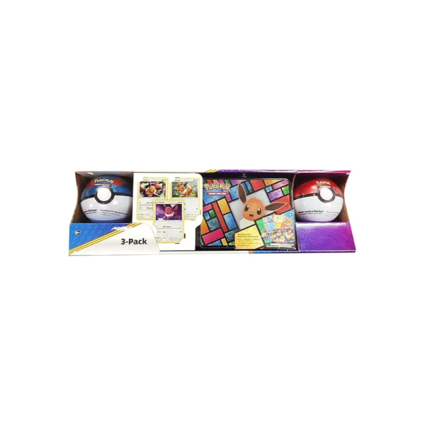 Pokemon 3pk Collector's Chest, Poke Balls and Promo Cards Combo - English Edition - Image 2