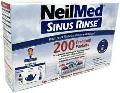 NeilMed Sinus Rinse 200 Packets with Bonus Rinse Bottle - Image 3