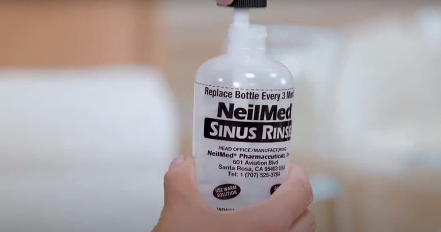 NeilMed Sinus Rinse 200 Packets with Bonus Rinse Bottle