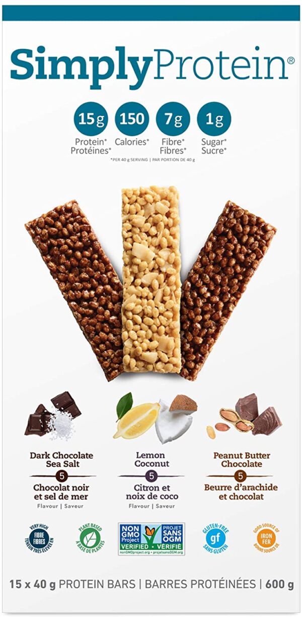 Wellness Foods Simply Protein Bar 15x40 Grams Net Wt 600 Grams - Image 3