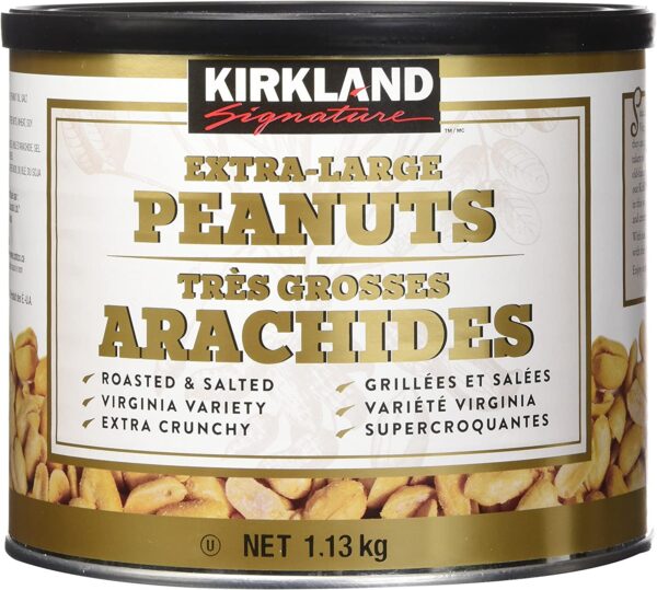 KIRKLAND SIGNATURE Extra Large Peanuts 1.13 Kg, 1.13 Kilogram