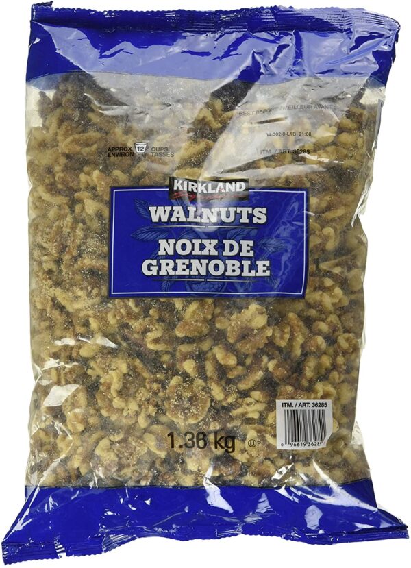 1.36kg. WALNUTS, Raw. Kirkland Signature. Fresh from Canada.
