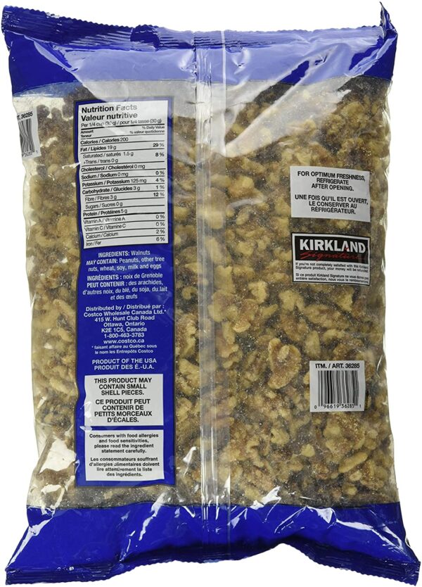 1.36kg. WALNUTS, Raw. Kirkland Signature. Fresh from Canada. - Image 5