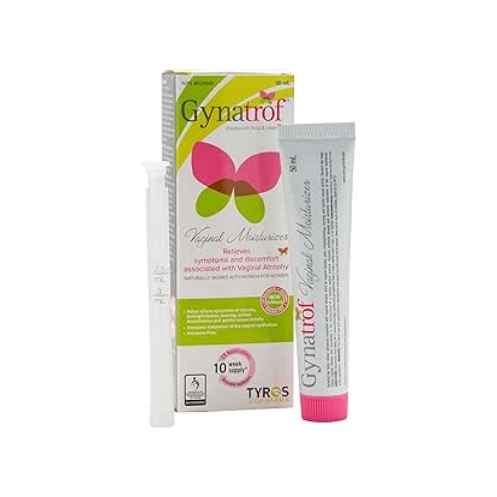 Gynatrof Natural Vaginal Moisturizer | Hyaluronic Acid & Vitamin E | Eliminates Vaginal Dryness | Fast Acting, Hormone Free & Fragrance Free | 50 ml - Image 2