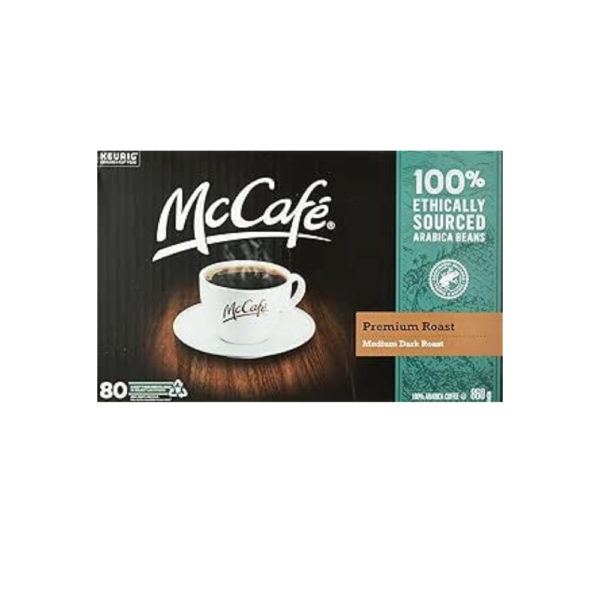 McCafe Premium Medium Dark Roast Fine Ground Coffee, 80 Count