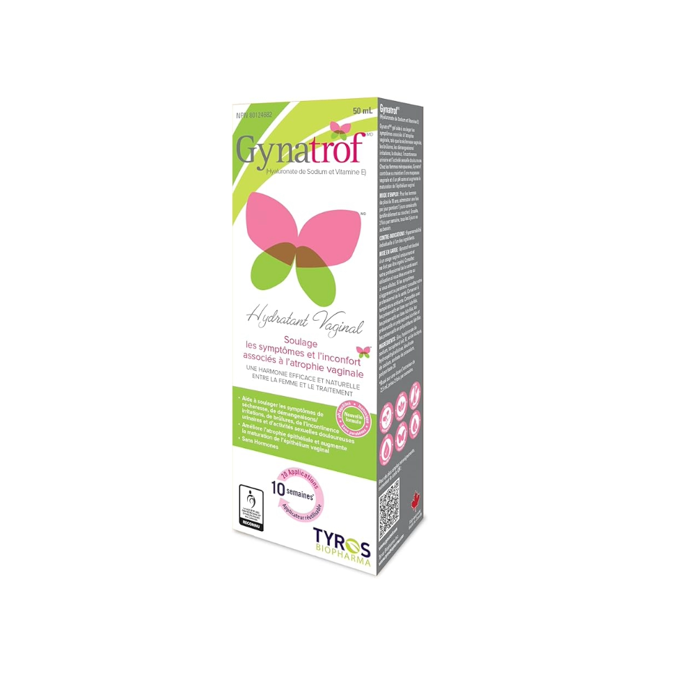 Gynatrof Natural Vaginal Moisturizer | Hyaluronic Acid & Vitamin E | Eliminates Vaginal Dryness | Fast Acting, Hormone Free & Fragrance Free | 50 ml