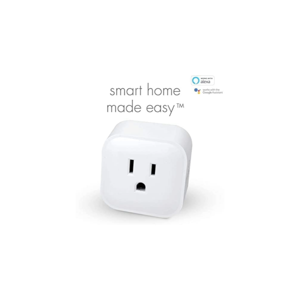 Globe Electric Wi-Fi Smart Plug, No Hub Required, Voice Activated, 4 Grounded Outlet, (4-Pack, 15A) 50207, White - Image 2