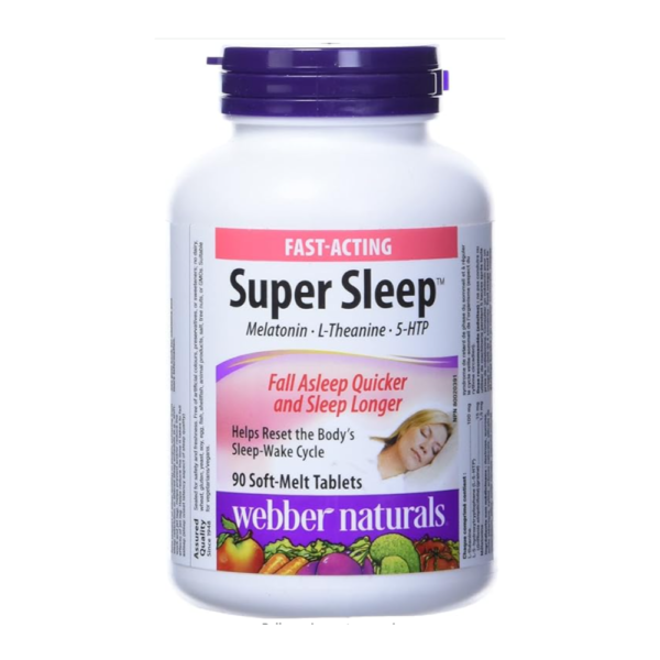Webber Naturals Super Sleep (90 Tablets), 90 Count