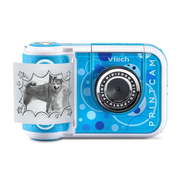 VTech KidiZoom PrintCam, High-Definition Digital Camera for Photos and Videos, Instant Prints, Flip-Out Selfie Camera, Kids Age 4 and up, Blue - Image 3