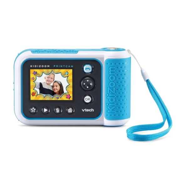 VTech KidiZoom PrintCam, High-Definition Digital Camera for Photos and Videos, Instant Prints, Flip-Out Selfie Camera, Kids Age 4 and up, Blue - Image 4