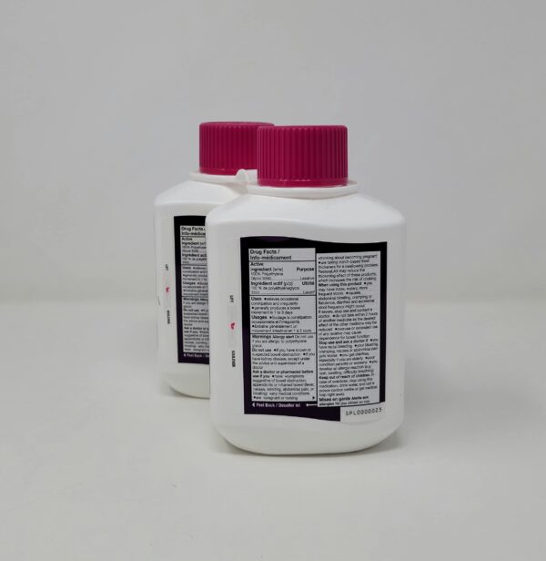 Bayer RestoraLAX Laxative 36 Doses 612g 2-pack Powder For Oral Solution No Taste No Grit, WHITE - Image 3