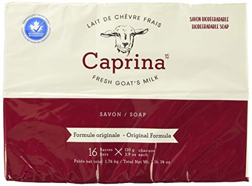 Caprina Goat Milk Soap 16 x 110 Grams, 1760 Grams