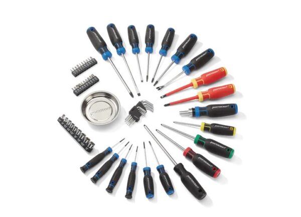 Mastercraft Screwdriver Set, 80-pc