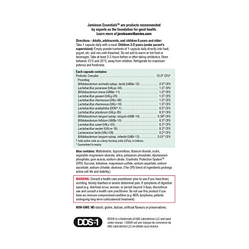 Jamieson Probiotic 10 Billion Active Cells - Daily Maintenance, Club Size - Image 3