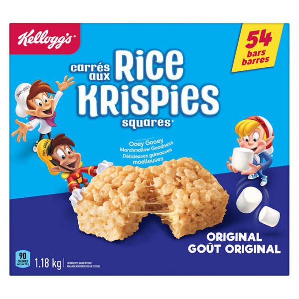 Kellogg's Rice Krispies Square-Jumbo Pack, 54 Count - Image 2