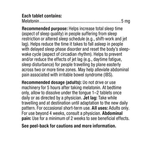 Webber Extra Strength Melatonin 5mg Easy Dissolve, 240 Tabs (Econo Bottle)4.7 out of 5 stars 50 - Image 2