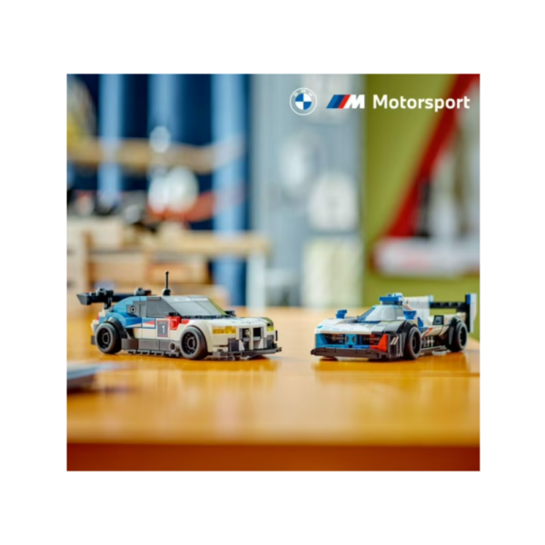 LEGO Speed Champions BMW M4 GT3 & BMW M Hybrid V8 Race Cars, BMW Toy for Kids with 2 Buildable Models and 2 Driver Minifigures, Car Toy Birthday Gift Idea for Boys and Girls Ages 9 and Up, 76922 - Image 2