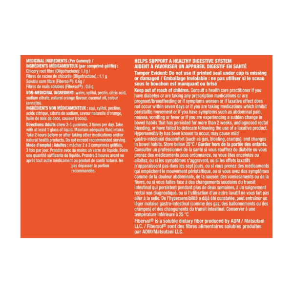 Metamucil Fibre Gummies Plant Based & No Sugar Added, Help Provide Gentle Relief of Irregularity - 180 Gummies - Image 3