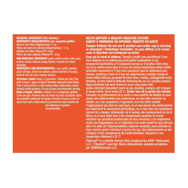 Metamucil Plant-Based Fiber Gummies with No Added Sugar - Supports Gentle Relief from Irregularity - 180 Gummies - Image 3