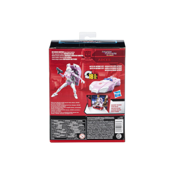 Transformers Studio Series 86-16 Deluxe Class Arcee Action Figure from The Transformers: The Movie – 4.5-inch, for Ages 8 and Up - Image 4