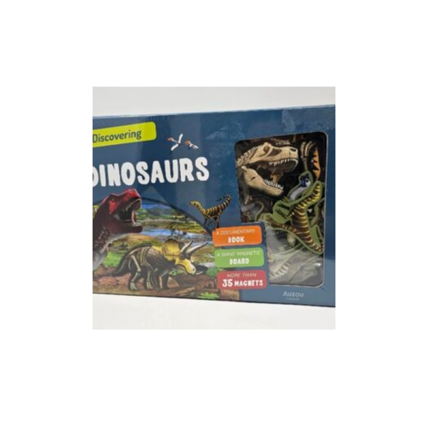 Documentary Book with A Magnetic Board & Magnets for Ages 7+ - Great for Learning & Education (Dinosaur) - Image 4