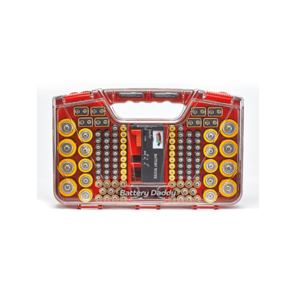 Ontel Battery Daddy 180: Battery Organizer, Storage, and Tester (1 Count, As Seen on TV) - Image 7
