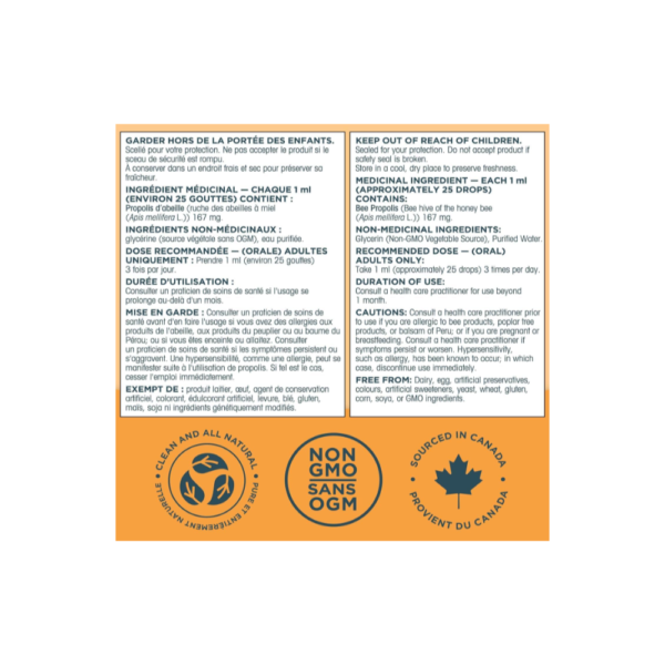 Organika Bee Propolis Liquid - 100 ml, Alcohol-Free Formula for Immune Support, Sore Throat Relief, and Antioxidant Benefits - Image 7
