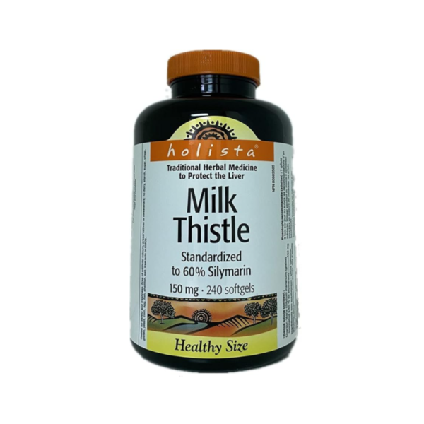 Holista Milk Thistle 150 mg 240 Softgels