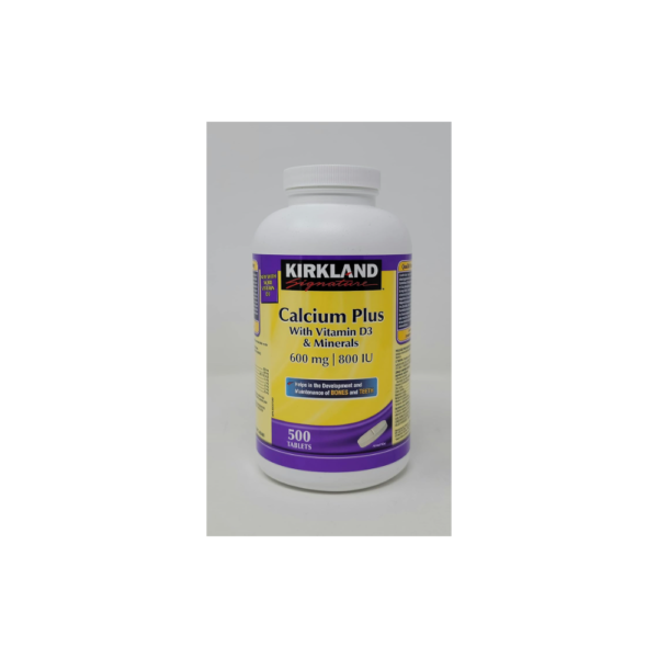 Kirkland: 600mg Calcium & 800IU Vitamin D3