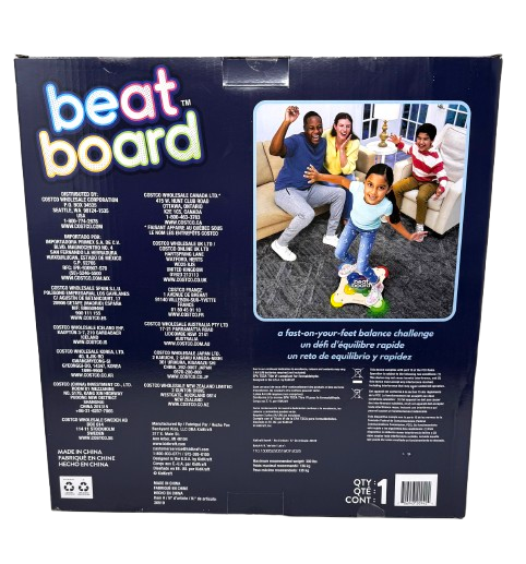 KidKraft Beat Board Wooden Stand-On Balance Game | 4 Modes | Lights & Sounds | Voice-Guided | Educational & Active Play - Image 2